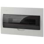 BOXF18  Корпус пластиковый встраиваемый ЭРА SIMPLE ЩРВ-П-18 IP41 прозрачная крышка белый