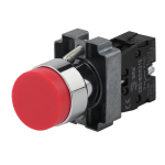 BBT71-BL-K04E  Кнопка управления ЭРА BBT71-BL-K04E LAY5-BL42 без подсветки красная 1р