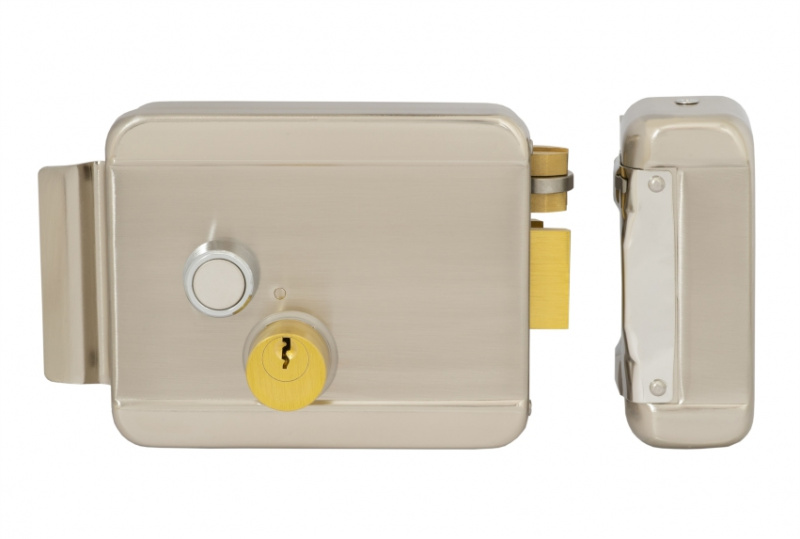 Электромеханический накладной замок  VЕTTORE RJ105B 5 KEYS (из нерж. стали с защитой от влаги, 5 клю