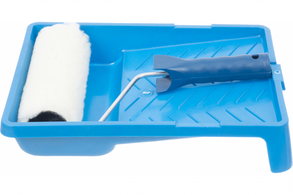 0702020 Набор (валик в сборе, нат. мех 200мм, ванночка 270х280мм), Россия, KORVUS