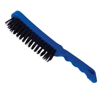 2304002 Щетка металлическая с пластиковой рукояткой, 5-рядная, Китай T4P