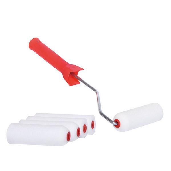 0701000 Набор малярный, мольтопрен 35/110мм (5 валиков) + 1 ручка 6мм, Китай, PQ