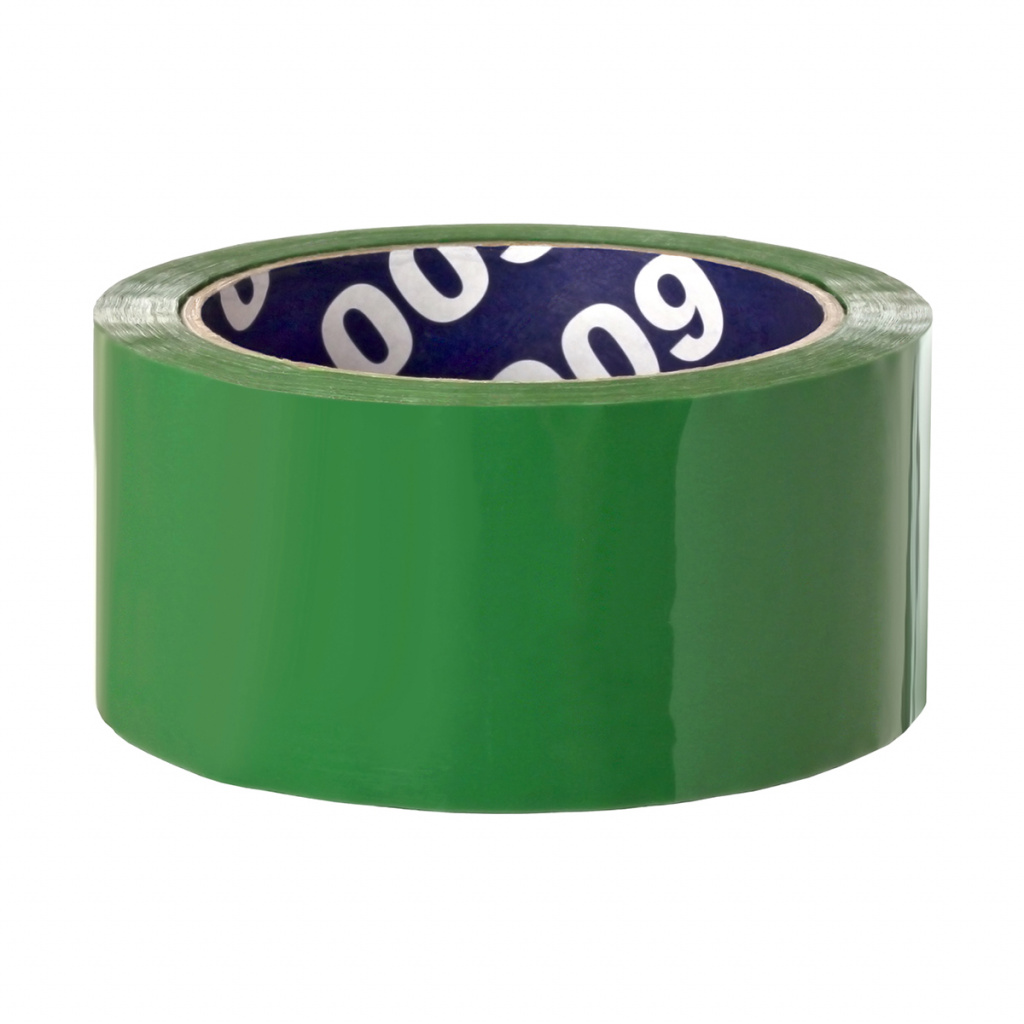 Упаковочная клейкая лента UNIBOB600 48мм х 66м, зеленый