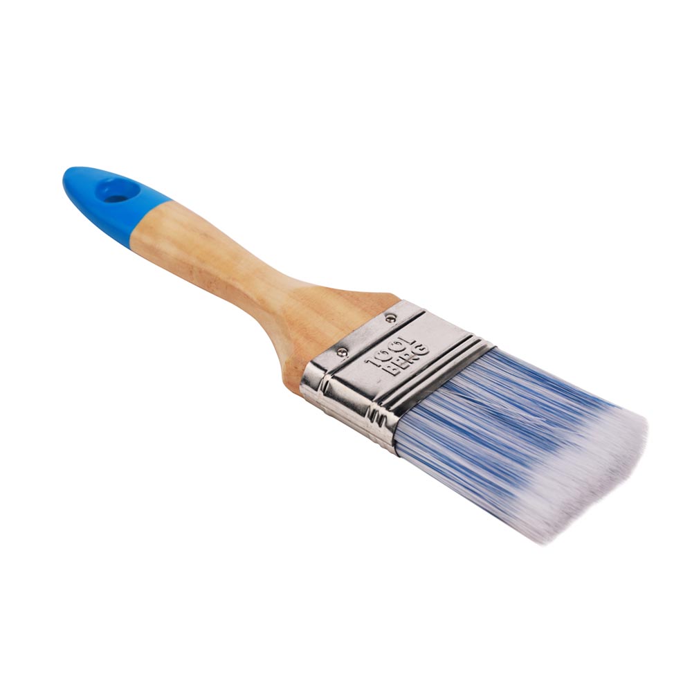 0112412 Кисть плоская Лазурит-Эксперт, искусственная щетина, дер. рук., 38мм, Китай, T4P