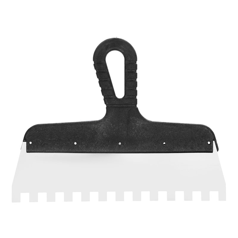 1215125 Шпатель малярный зубчатый 250мм, зуб 10х10мм, 24 Россия Korvus